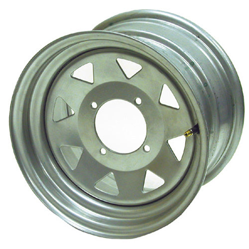 12 X 7 STEEL ATV RIM - SILVER