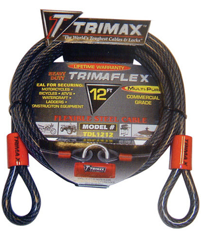 TRIMAX DUAL LOOPED CABLE - 12FT X 12MM