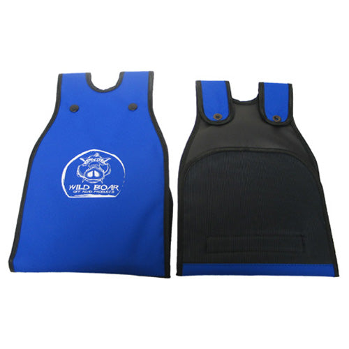 WILD BOAR REAR FENDER GUARD - BLUE W/BLACK TRIM