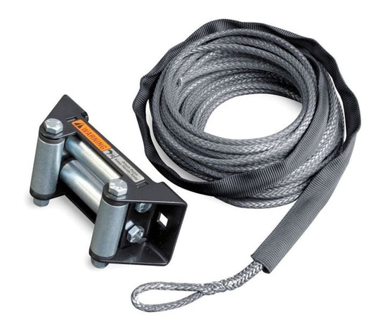 REPLACEMENT SYNTHETIC ROPE FORWARN W/FAIRLEAD