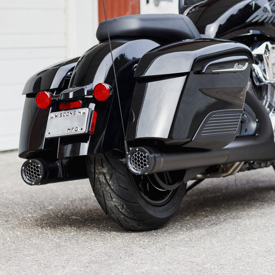 GRAND PRIX MUFFLERS BLACK CHEIFTAIN / CHALLENGER `14-UP 10-1052 image 3