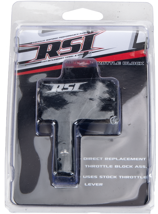 BILLET THROTTLE BLOCK W/ PUSH BUTTON KILL SWITCH TB-10 image 1