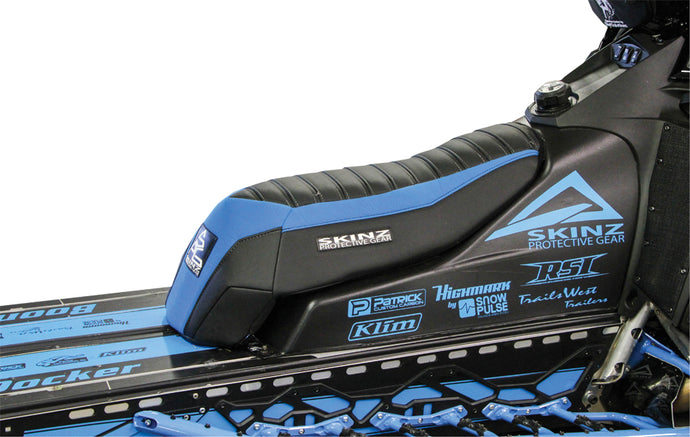BURANDT ULTRA LW SEAT KIT POL AXYS BLUE BPSK225-BL image 1