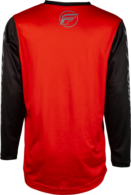 YOUTH F-16 JERSEY RED/BLACK/GREY YS 377-222YS image 2