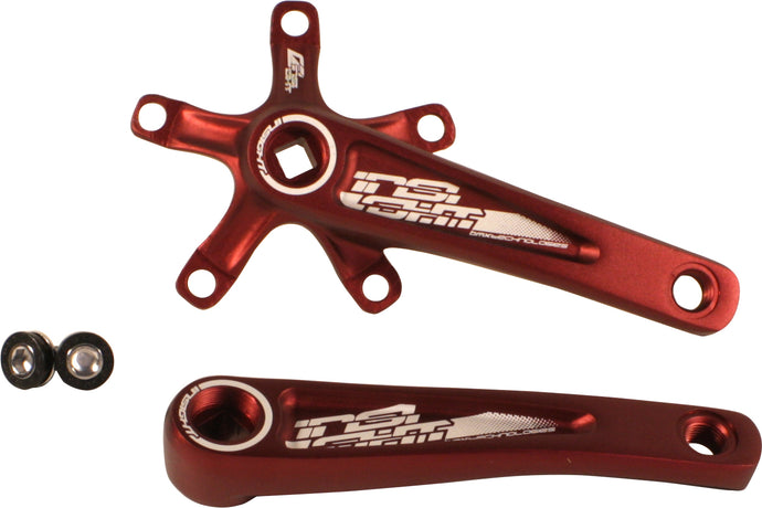 170MM CRANKS RED 5BOLT X 110BCD INCS5170RDRD image 1