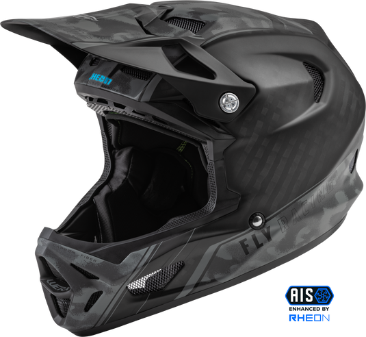 YOUTH WERX-R CARBON HELMET MATTE CAMO CARBON YL 73-9225YL image 1