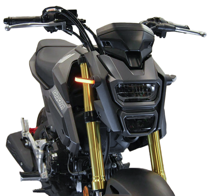 FRONT LED TURN SIGNALS HON GROM-FB image 1