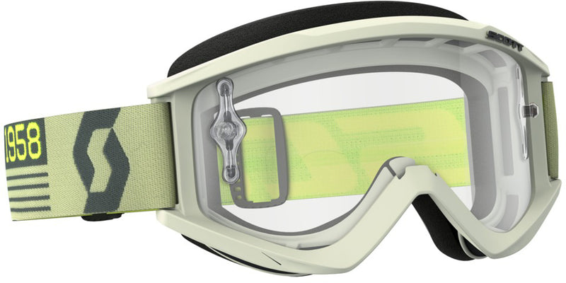 Load image into Gallery viewer, RECOIL XI GOGGLE BEIGE/BROWN W/CLEAR WORKS LENS 262596-1074113 image 1
