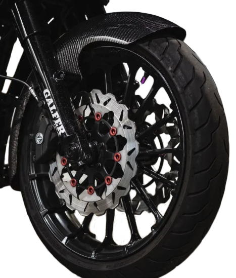 Load image into Gallery viewer, CARBON FIBER MID-LGTH FENDER FRONT 19&quot; FLH 86-13 HDCF-6005 image 2
