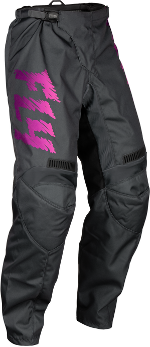 YOUTH F-16 PANTS GREY/CHARCOAL/PINK SZ 20 377-23020 image 1