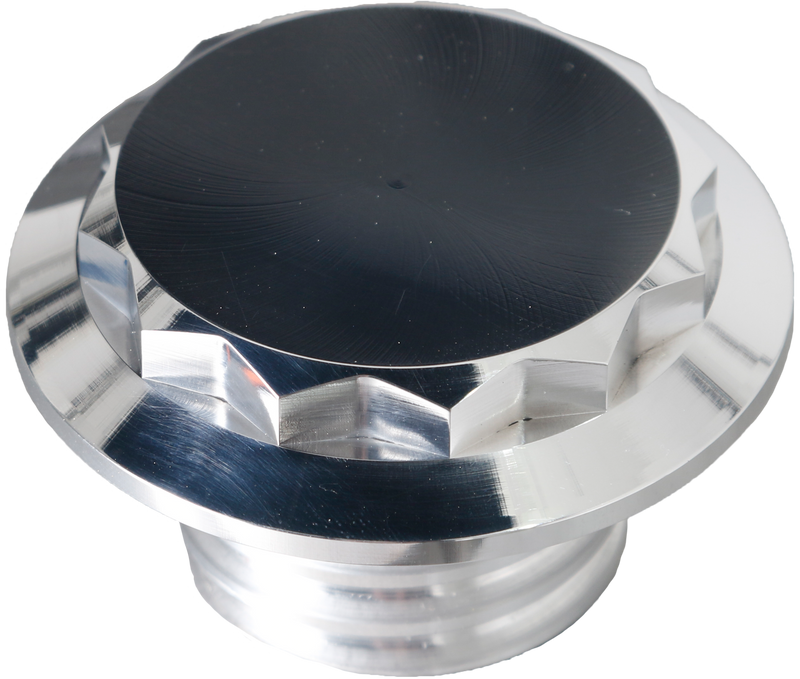 Load image into Gallery viewer, H/D BILLET 12 POINT VENTED POLISHED FUEL CAP HDB-1001P image 2
