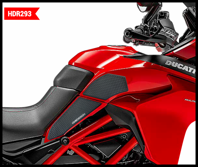 Load image into Gallery viewer, HDR TANK SIDE PAD BLACK DUC HDR293 image 1
