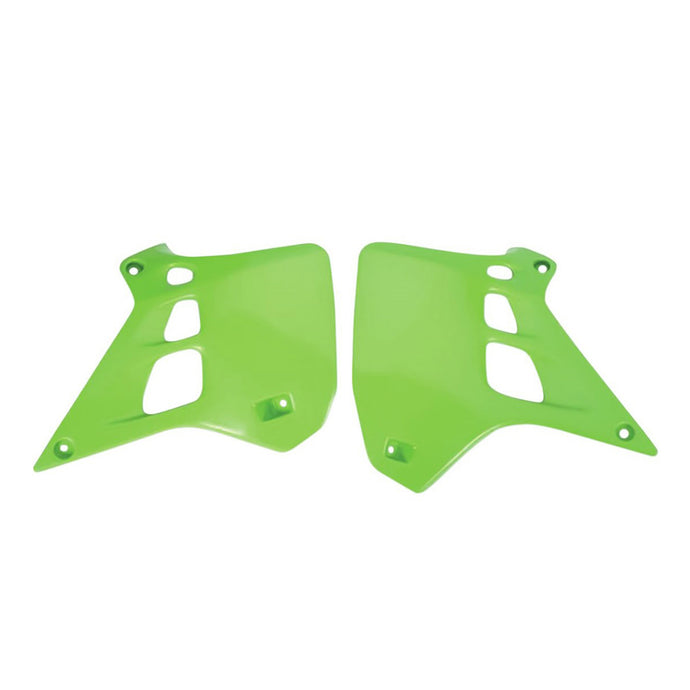 RADIATOR SCOOPS KX125 GREEN 8495600001 image 1