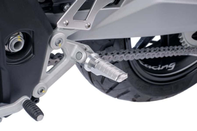 FOOTPEGS RACING SILVER 6301P image 1