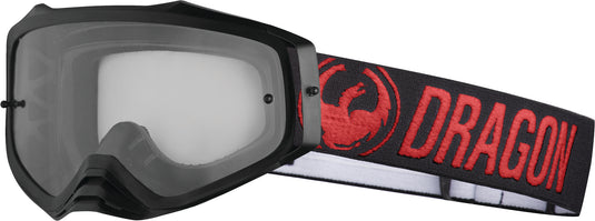 MXV PLUS GOGGLE RED W/CLEAR LENS 358766024402 image 1