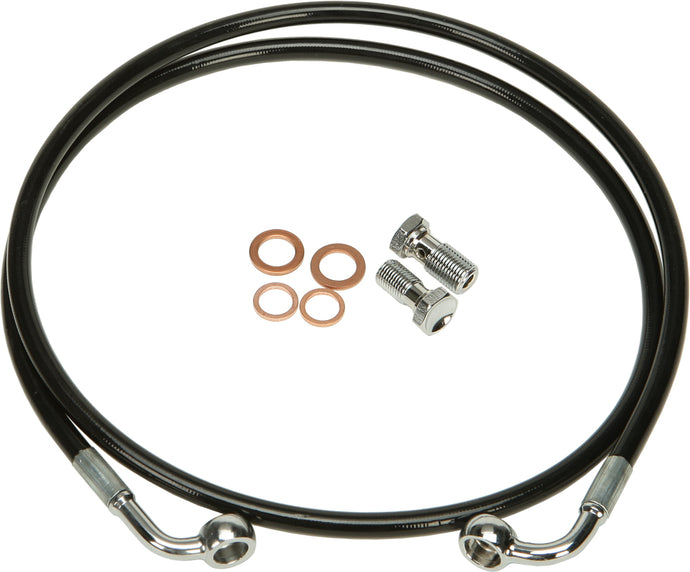 BRAKELINE KIT BLK SOFTAIL HD-0605-BK image 1