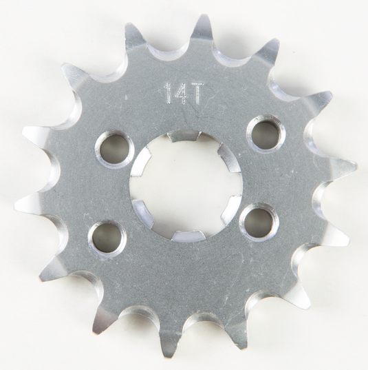 FRONT CS SPROCKET STEEL 14T-428 SUZ MX-126314-4 image 1