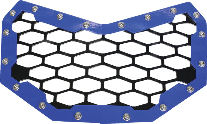 MQ FRT GRILL BK/BL CAN AM CA-FG-X3-BL image 1