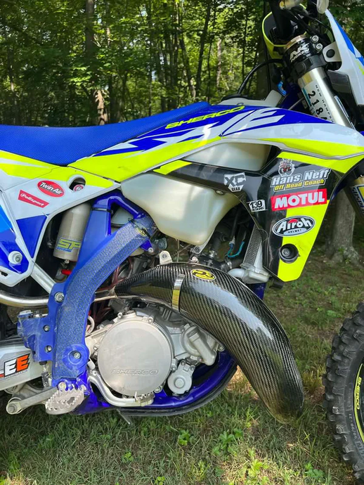 PIPE  GUARD  CARBON  FIBER SHERCO 104541 image 1