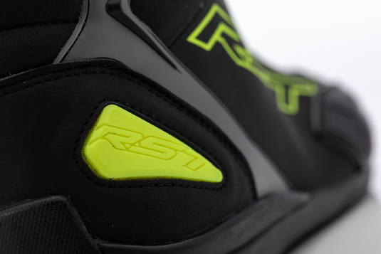 SABRE MOTO SHOE CE BOOT BLACK / GREY / FLO YELLOW  SZ 103053F.YEL-40 image 7