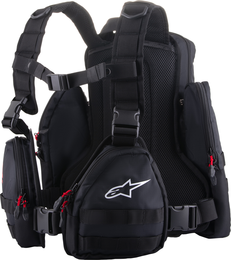 Load image into Gallery viewer, TECHDURA TACTICAL PACK BLACK/WHITE 6104524-12-OS image 2
