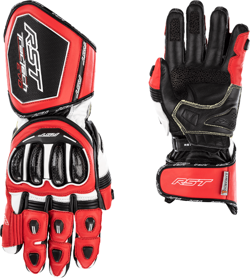 Load image into Gallery viewer, TRACTECH EVO 4 CE GLOVE RED/WHITE/BLACK XL 102666RED-11 image 2
