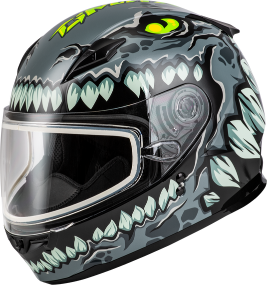 YOUTH GM-49Y DRAX SNOW HELMET GREY YL F2499242 image 1