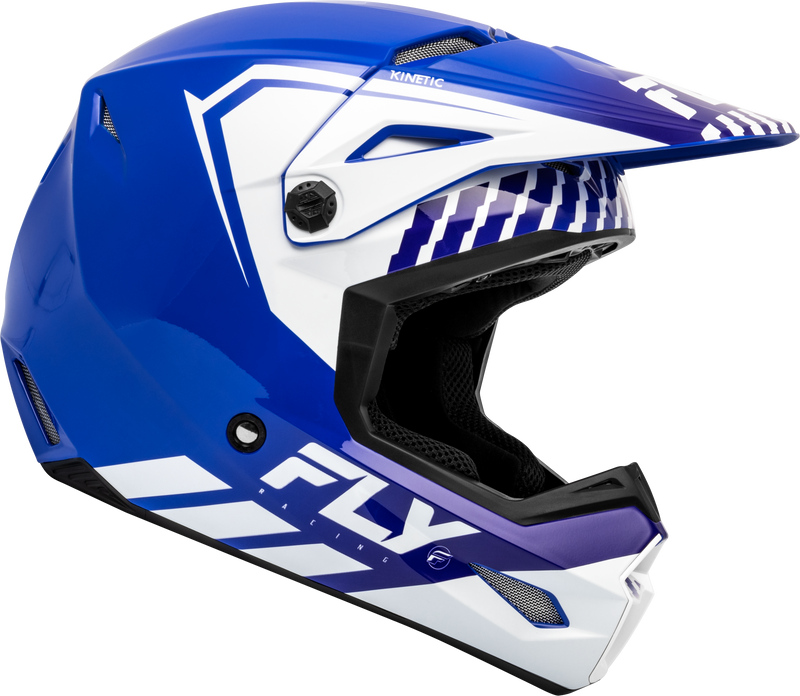 Load image into Gallery viewer, KINETIC MENACE HELMET BLUE/WHITE XS F73-8656XS image 4

