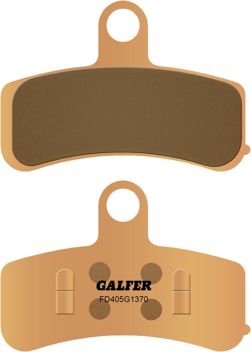 Load image into Gallery viewer, BRAKE PADS HH SINTERED FRONT `08-17 SOFTAIL DYNA FD405G1370 image 1
