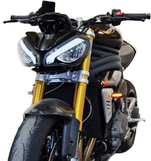 FRONT LED TURN SIGNALS TRI TRIPLE-FB image 1