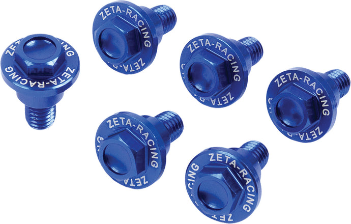 FORK GUARD BOLT YAM BLUE ZE88-9406 image 1