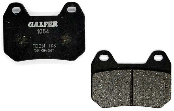 Load image into Gallery viewer, BRAKE PADS SEMI METALLIC FD251G1054 FD251G1054 image 2
