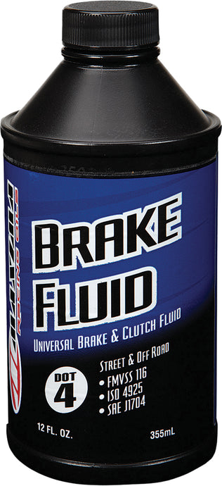 BRAKE FLUID DOT 4 12 OZ 80-86912 image 1