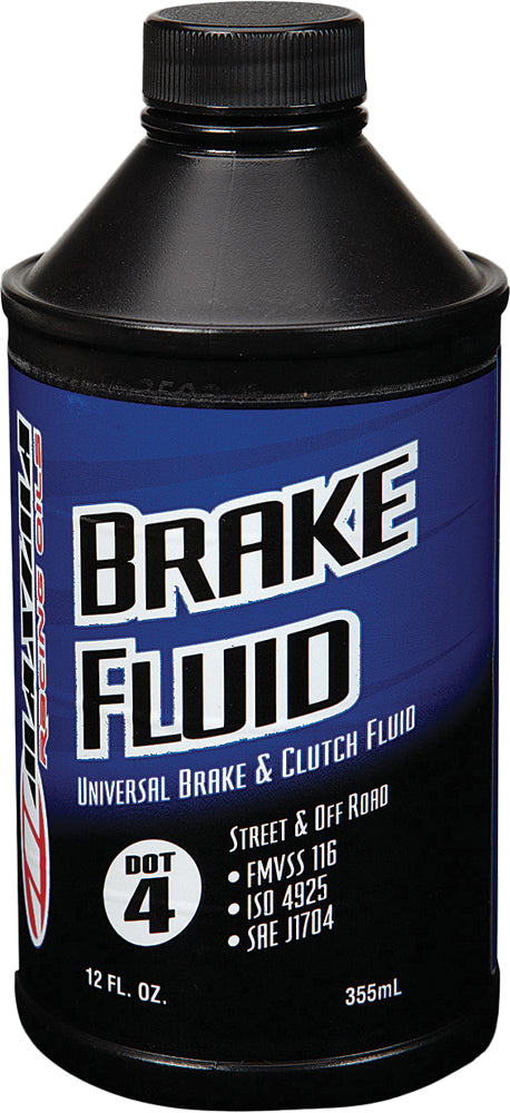BRAKE FLUID DOT 4 12 OZ 80-86912 image 1