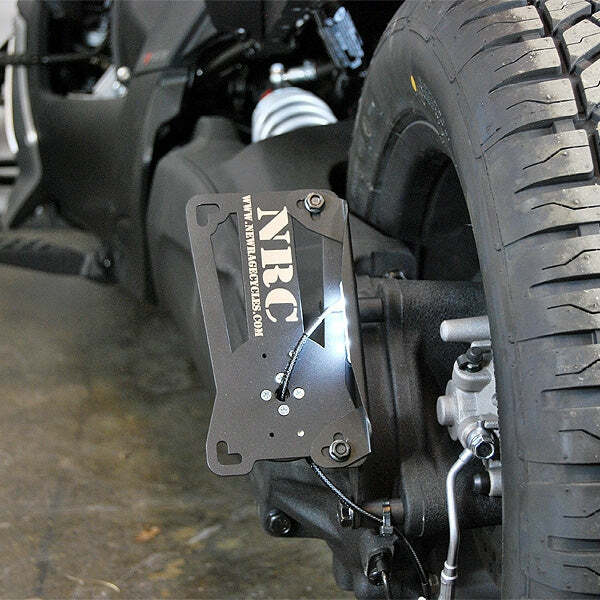 SIDE MOUNT LICENSE PLATE CAN RYKER-SIDE image 1
