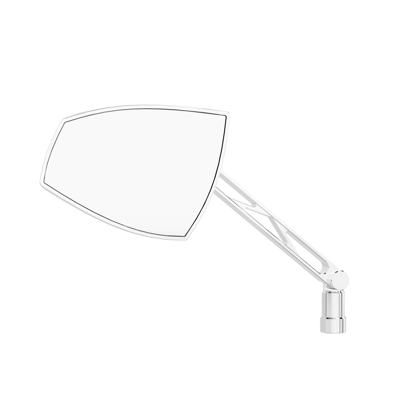Load image into Gallery viewer, WAVE MIRROR PAIR CHROME 301-4910 image 2
