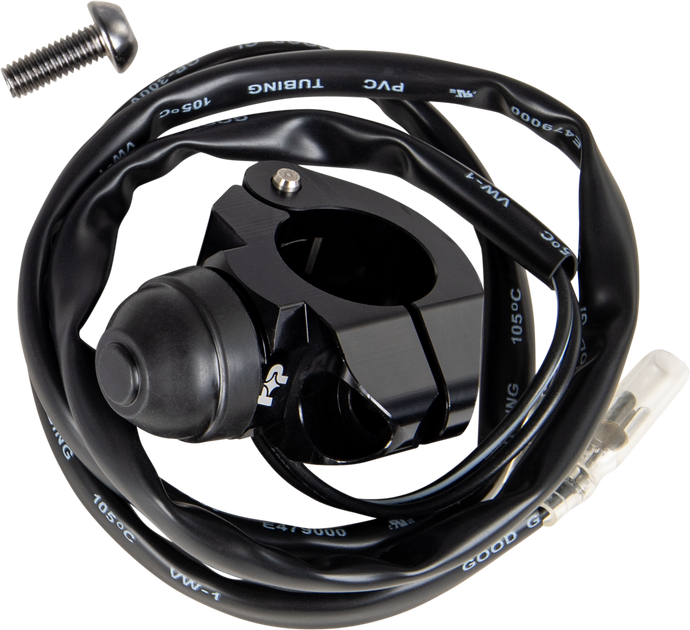 KILL SWITCH SINGLE BOLT CLAMP BLACK KS-02 BLACK image 1