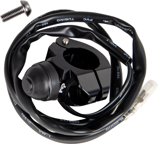 KILL SWITCH SINGLE BOLT CLAMP BLACK KS-02 BLACK image 1