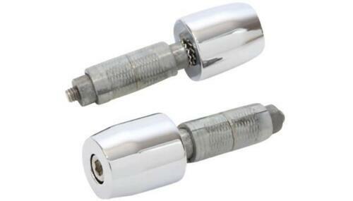 UNIVERSAL BAR ENDS CHROME PAIR 161-030 image 1