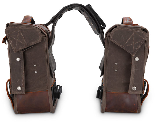 THROWOVER SADDLEBAG DARK OAK B15-1002D image 3