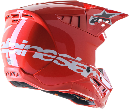 S-M5 CORP HELMET BRIGHT RED GLOSSY SM 8306423-3010-S image 2