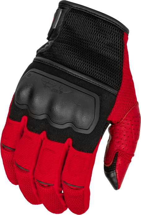 COOLPRO FORCE GLOVES BLACK/RED LG 476-4129L image 1
