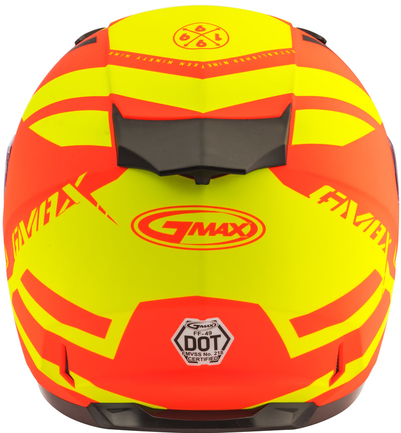 Load image into Gallery viewer, FF-49 FULL-FACE BERG SNOW HELMET HI-VIS ORANGE/YELLOW SM G2493684 FTC-26 image 4
