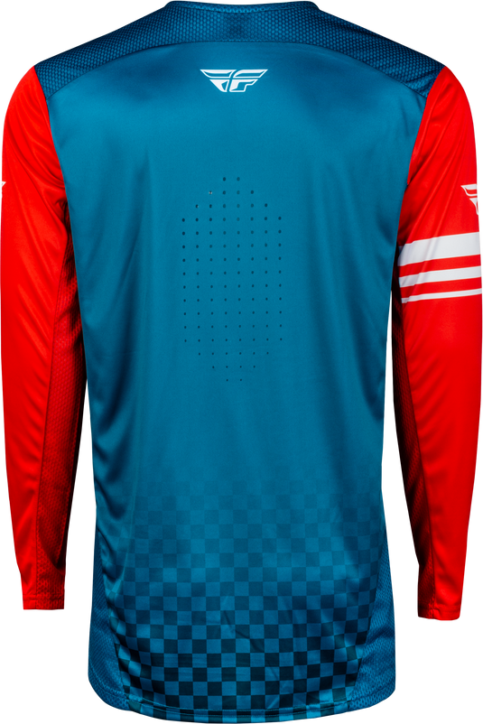 RAYCE BICYCLE JERSEY RED/WHITE/BLUE XL 377-054X image 2