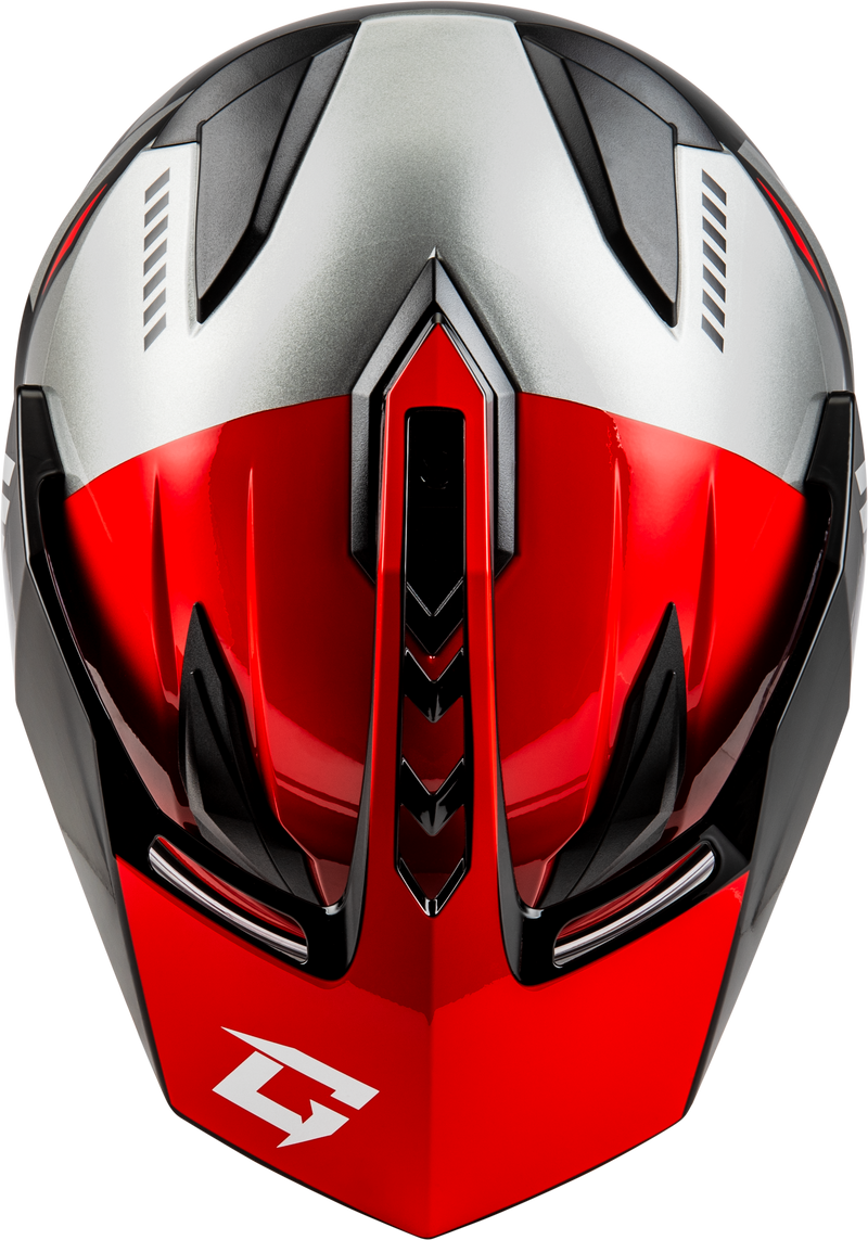 Load image into Gallery viewer, GM-11 RONIN HELMET BLACK/RED SM A1115154 image 3
