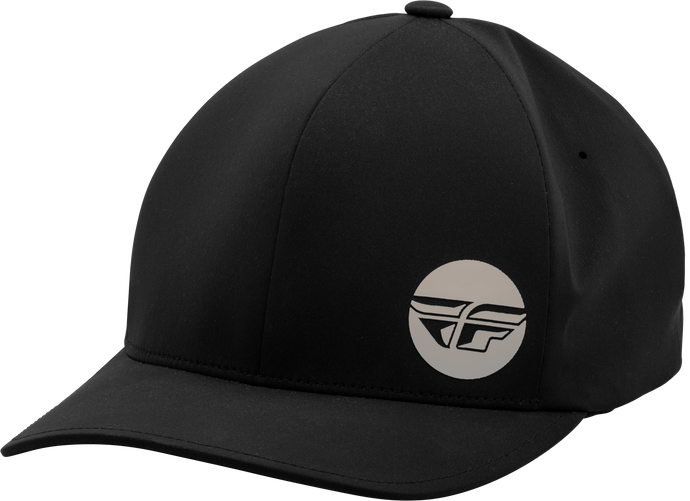 FLY DELTA HAT BLACK/LIGHT GREY LG/XL 351-0116L image 1