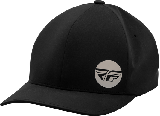 FLY DELTA HAT BLACK/LIGHT GREY LG/XL 351-0116L image 1