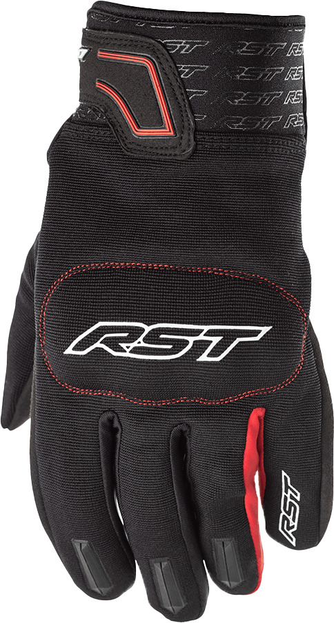 RIDER CE GLOVE BLACK/RED SM 102100RED-08 image 2