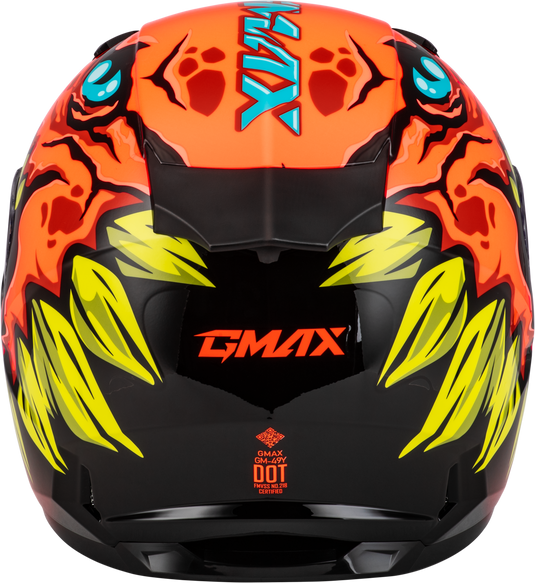 YOUTH GM-49Y DRAX SNOW HELMET ORANGE YS F2499270 image 2