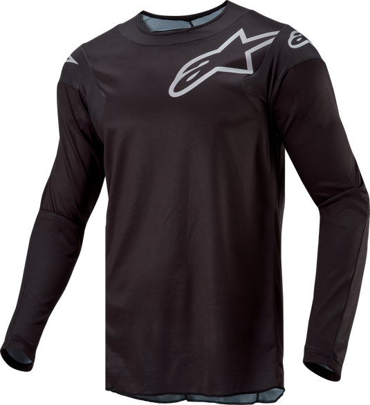 RACER GRAPHITE JERSEY BLACK LG 3762324-10-L image 1